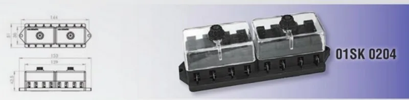 ALSA 01K0204   SİGORTA KUTUSU  8 Lİ