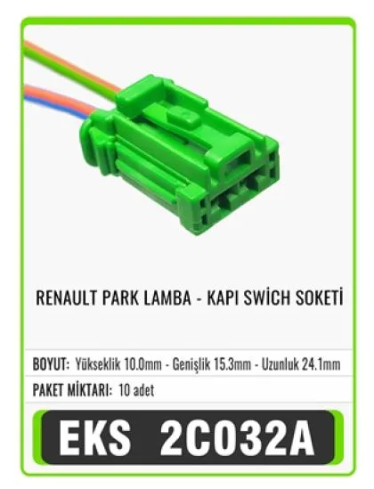 EKS RENAULT KAPI SWİÇH SOKETİ     2C032A