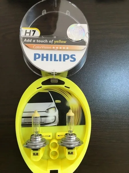 AMPÜL H7 12V 55W SARI COLOR VISION  12972CVPYS2