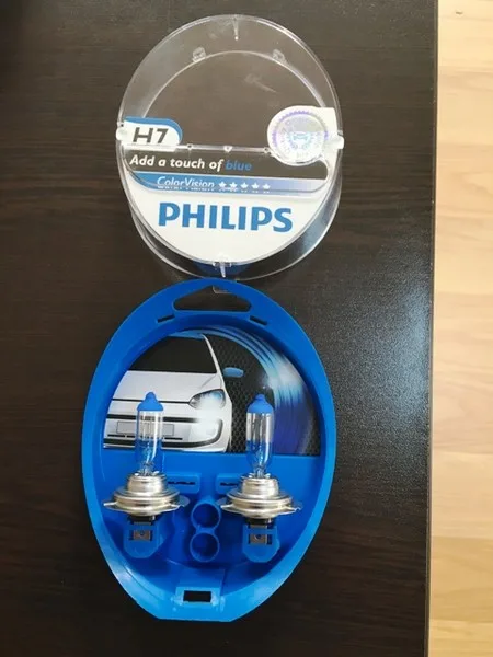 AMPÜL H7 12V 55W  MAVİ COLOR VISION       12972CVPBS2