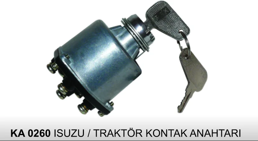 VERT ISUZU TRAKTÖR KONTAK ANAHTARI       KA 0260