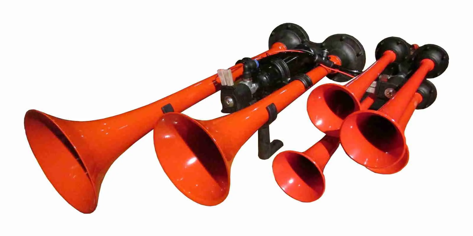 HİDO HAVALI KORNA 24V-4A 6 BORULU ULTRA YANKILI DADAN KORNA (ALTILI) 450C-24