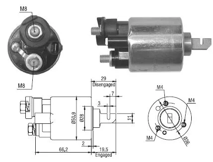 ZM 608 HONDA CIVIC MARŞ OTOMATİĞİ 6033
