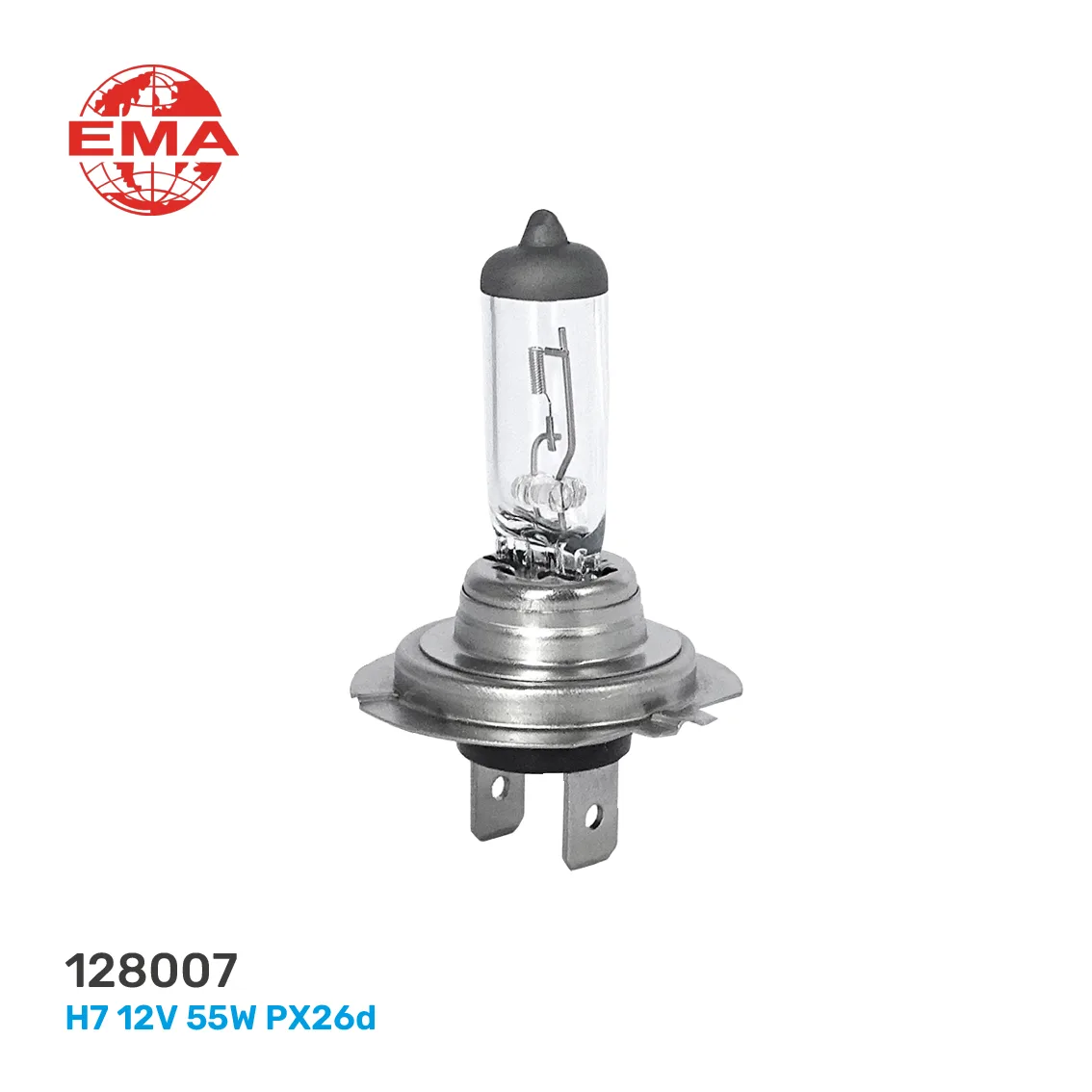 12V H7 55 W  EMA  AMPUL       EMA 128007