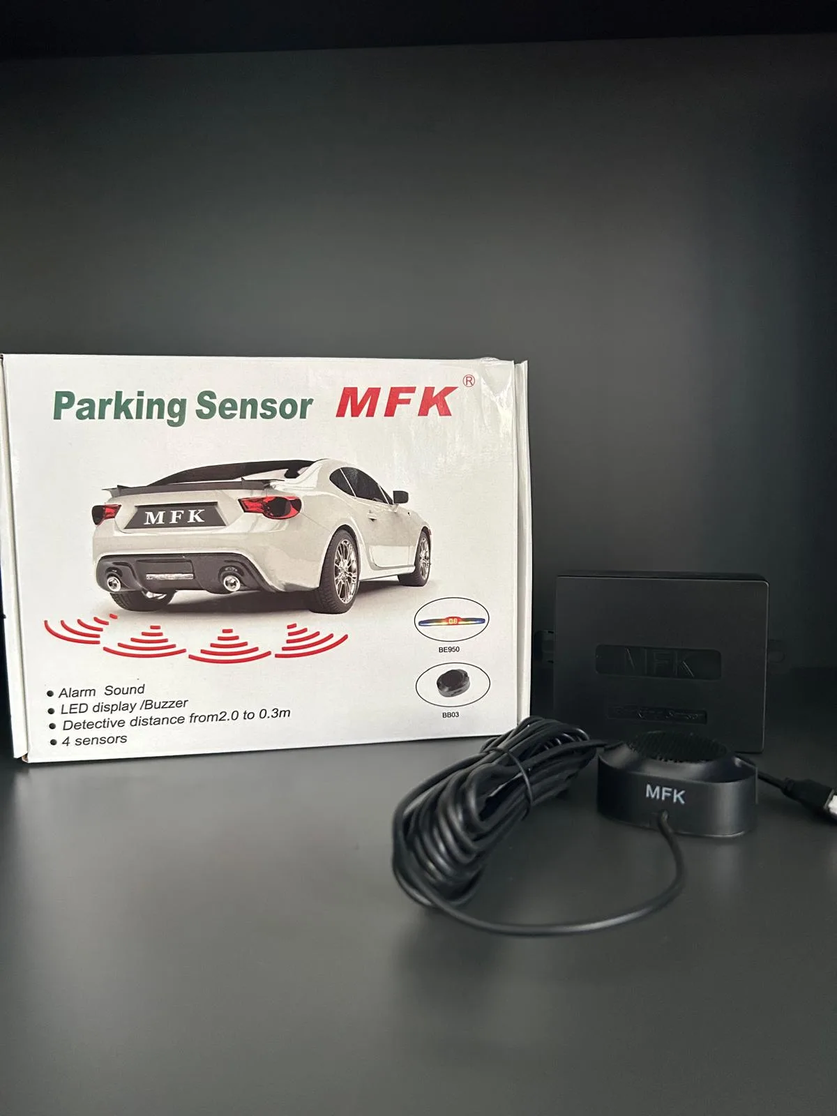 EMA 22 MM PARK SENSÖRÜ SİYAH SESLİ 100-09