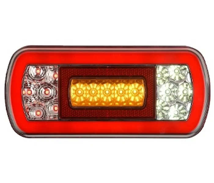 CERAY 201706-24V  NEON LEDLİ  STOP 5 FONKSİYON DİKDÖRTGEN