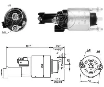 ZM 3705 HONDA CİVİC  MARŞ OTOMATİĞİ