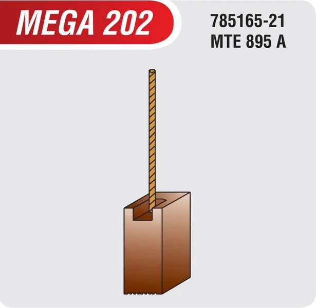 MEGA 202 FAN MOTOR KÖMÜRÜ...7*8*18  C220