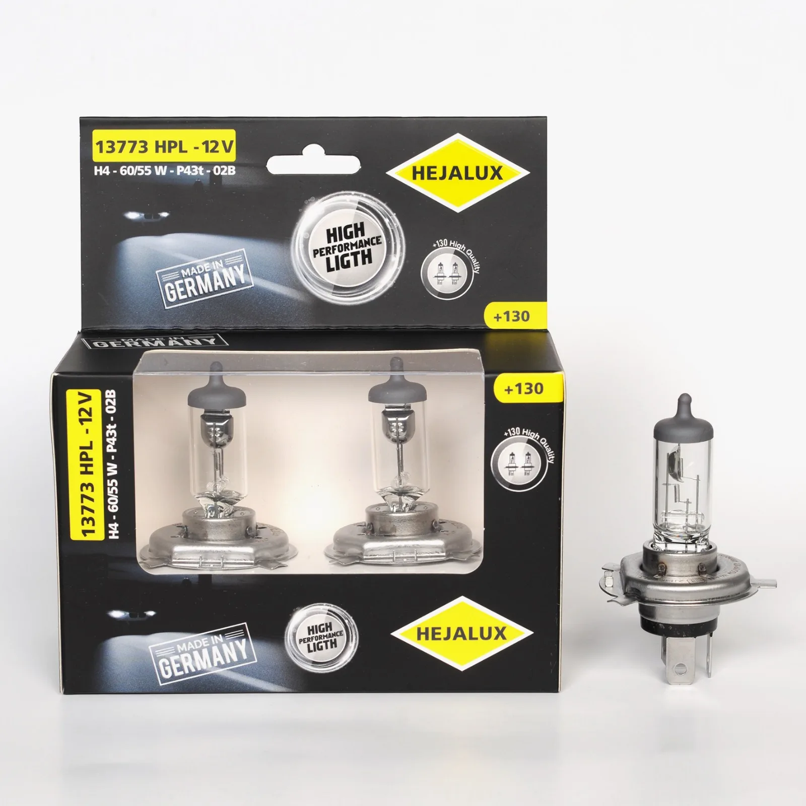 12V 60/55W H4 %130 FAZLA IŞIK AMPUL