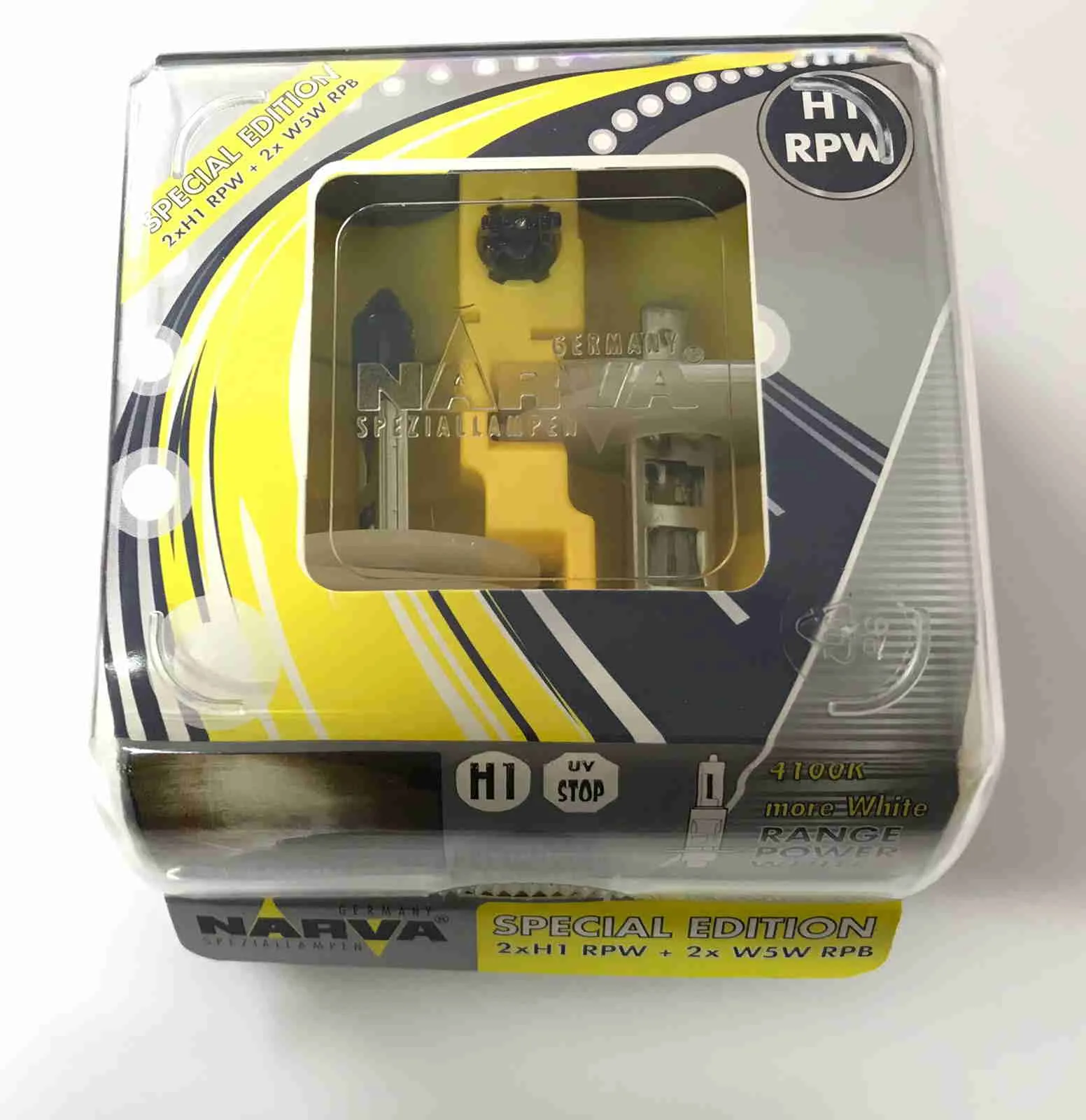12V H1 85W RANGE POWER WHITE NARVA AMPUL 98014