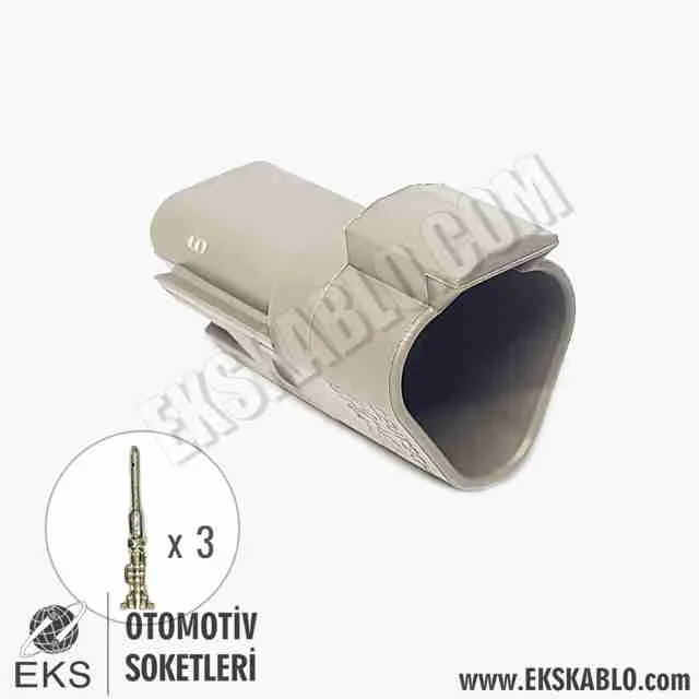 EKS DEUTSCH 3 LÜ İŞ MAKİNASI  ÜÇGEN ERKEK DEMONTE    3C031E
