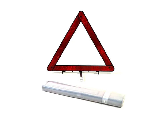 ÜÇGEN REFLEKTÖR DEMİR AYAK PLASTİK KUTU  ÜR072