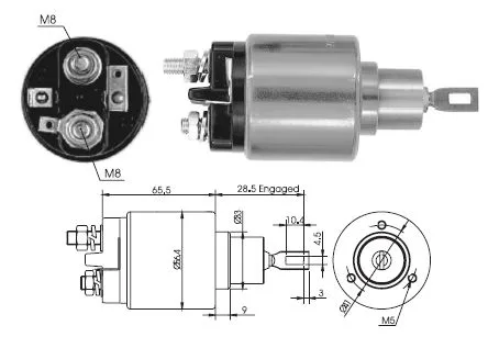 ZM-573  VW MARŞ OTOMATİĞİ   12V           SNLS236A