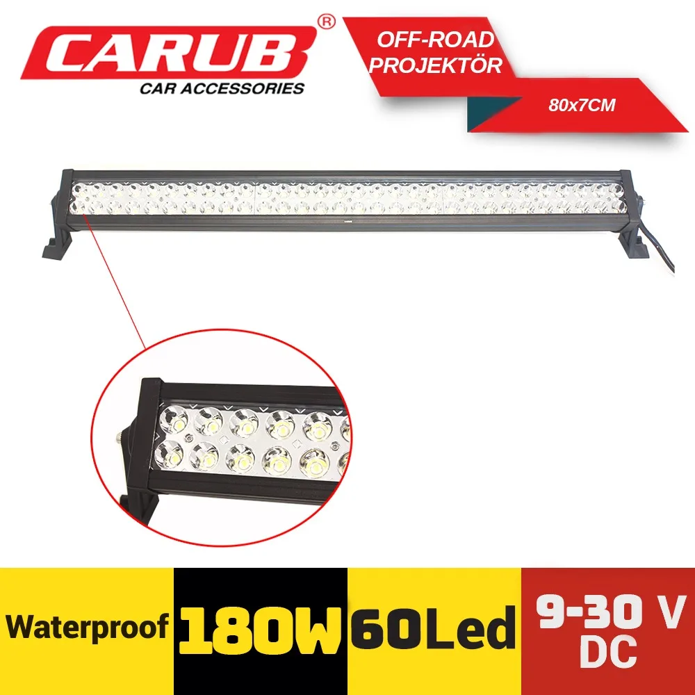 CARUP OFROAD LED LAMBA 80*7 CM