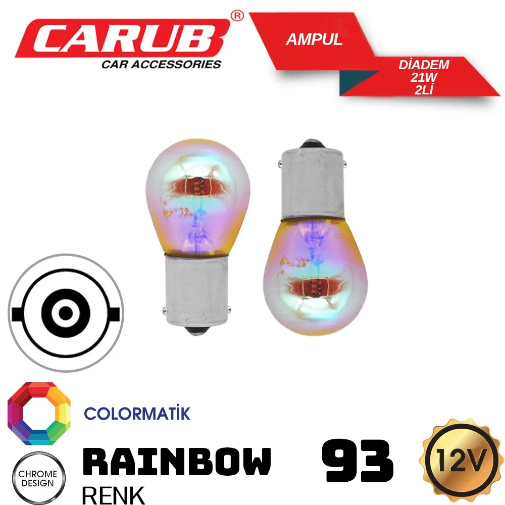 CARUB DİADEM AMPUL 12V 93 21W Y.TIRNAK TURUNCU 040 30 90